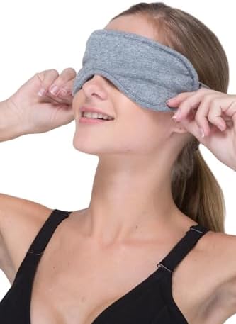 Cottonique Allergy-Free Organic Cotton Sleep Eye Mask by Cottonique