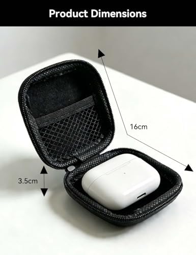MAS CARNEY Earphone Case, Headphone Earbud Hard Protective Carrying earplug - Image 2