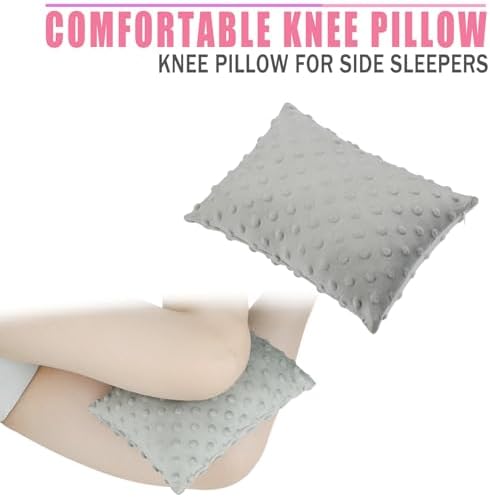 Small Knee Pillow for Side Sleepers, Soft Leg Pillows Relief from Knees - Image 2