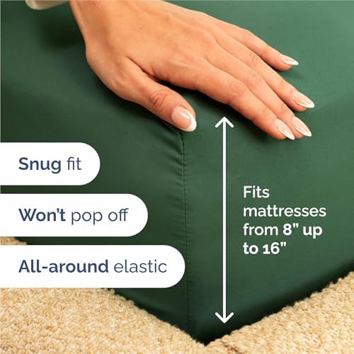 Split King Size 5 Piece Sheet Set - Image 3