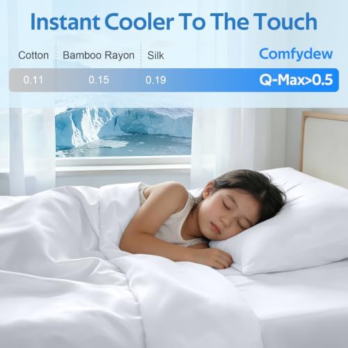 Cooling Comforter King Size Set 4 Pieces, Summer Blanket - Image 4