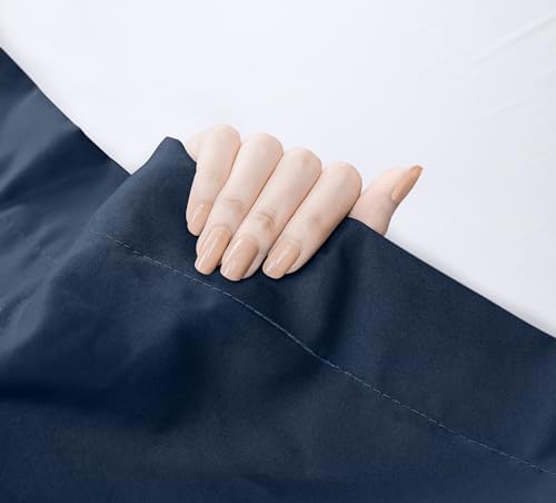 Queen Size Flat Sheet Only Pack of 6, Ultra Soft Hotel Sheets - Image 4
