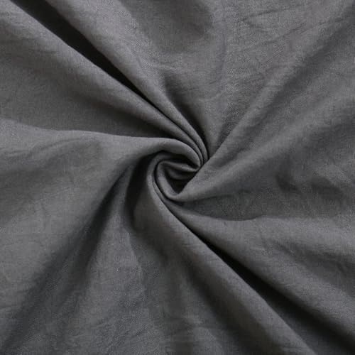 Merryword Dark Gray Body Pillow Cover 20x54inches Reversible Long Pillowcase - Image 6