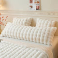 LIFEREVO Fluffy Faux Rabbit Fur Body Pillow Cover 20"x54" by LIFEREVO