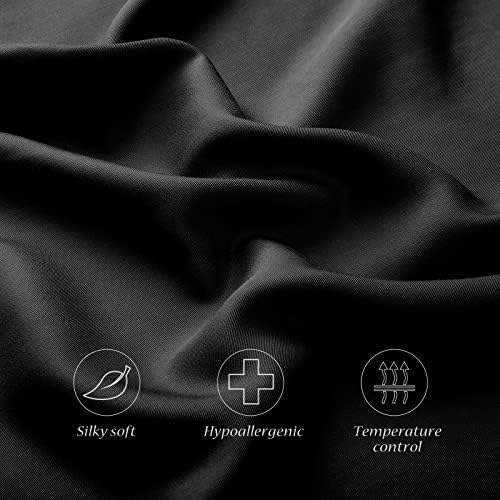 Cooling Side Sleeper Curved Pillowcase Queen 1 Pack 20 * 30 Black - Image 3