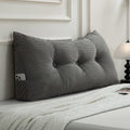 Gnostik Headboard Pillow Twin XL, Dorm Headboard Triangular Wedge Pillow by Unknown