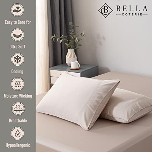 Bella Coterie | Luxury Bamboo Viscose Queen Size Pillowcase Set - Image 2