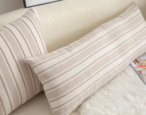 Cethom Decorative Boho Lumbar Pillow Covers, Modern Farmhouse Couch Pillowcase - Image 3