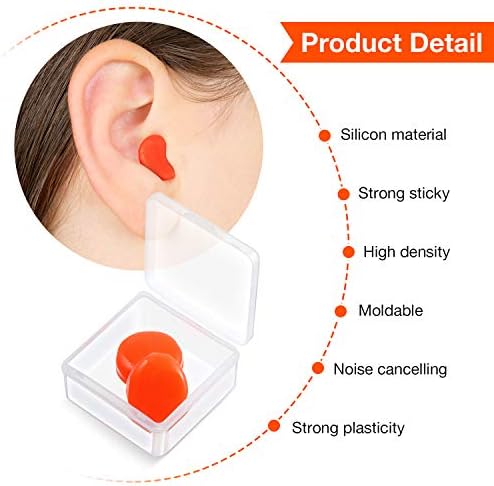 Frienda 21 Pairs Silicone Ear Plugs - Image 2