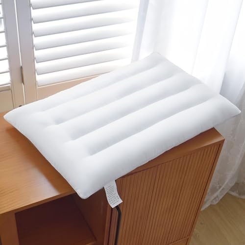 Thin Pillow for Stomach and Back Sleeper Low Pillow Flat Bed Pillow Flat Design by Suhedy