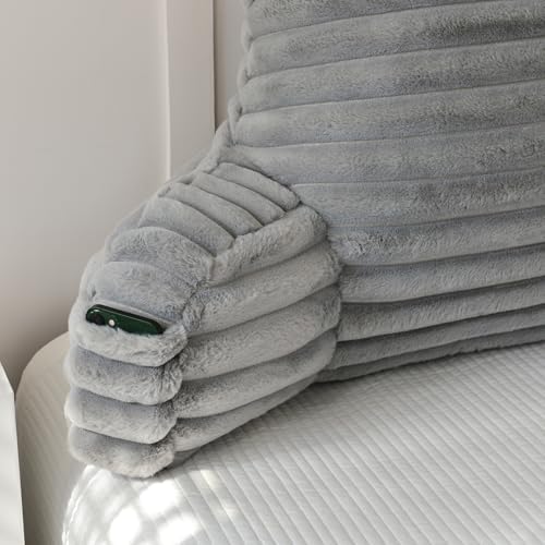 Large Reading Pillow for Adults, Back Support Pillow for Sitting Up in Bed - Image 6