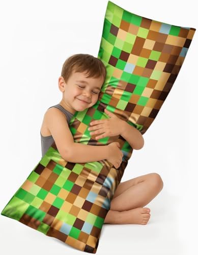 Miss Adola Kids Silk Body Pillow Cover 20x54 Inch by MissAdola