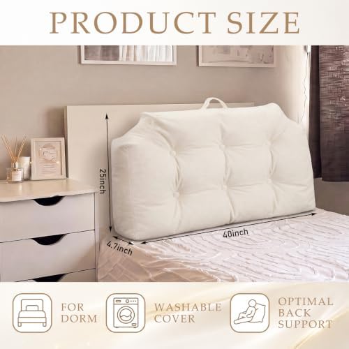 Cinnvoice Portable Headboard Pillow - Image 2
