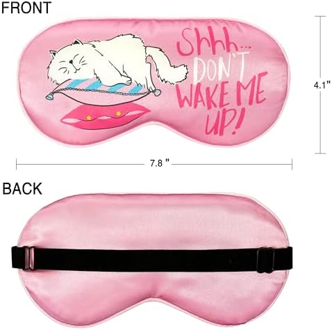 ANTI BASIC Funny Silk Sleep Masks - Image 3