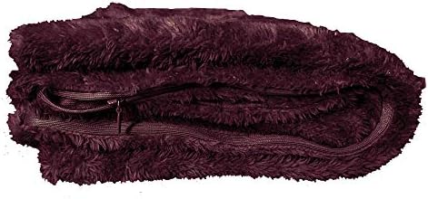 Extra Soft Body Pillow Cover, Sherpa/Microplush Material, 20x54 Inches - Image 2
