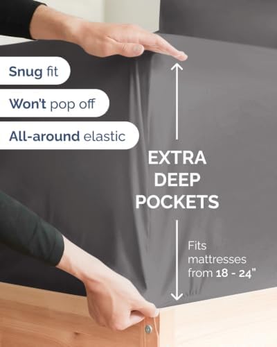 Extra Deep Flex Top Split Head King Sheet Set - Image 4