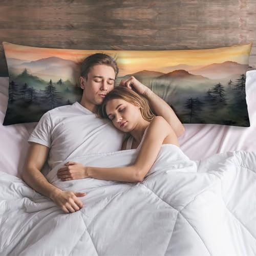 Foggy Mountain Body Pillow Cover Pillowcase - Image 6