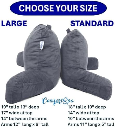 ComfortSpa Reading Pillow with Arms Pockets - Image 4