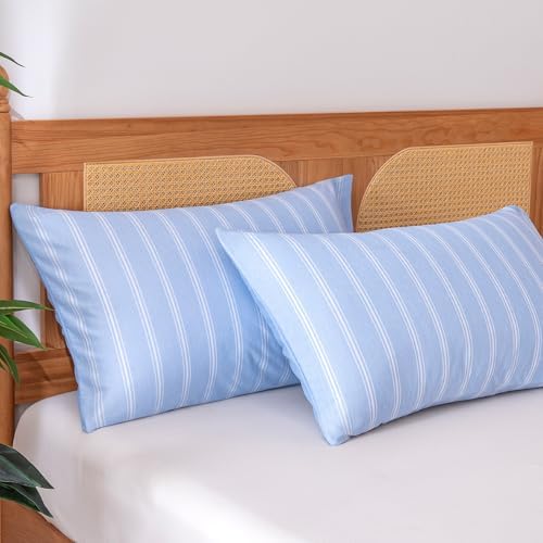 Amazon Basics Stripe Cooling Pillow Cases by AmazonBasics