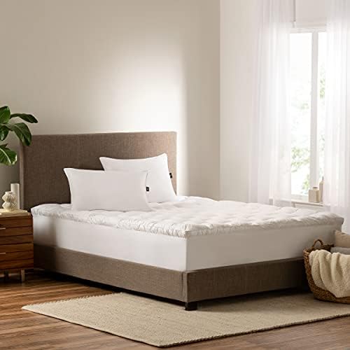 Serta Down Illusion Hypoallergenic Pillowtop Mattress Topper, Cal King by Serta