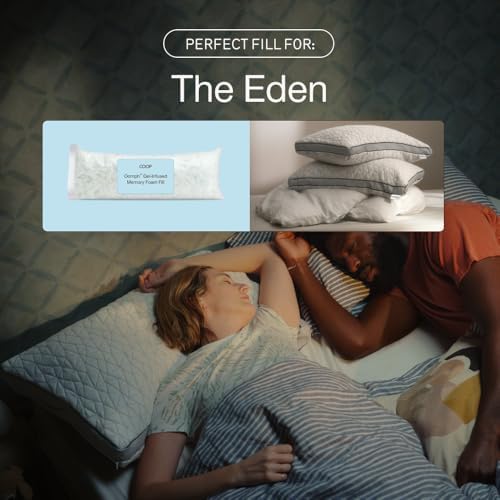 Coop Home Goods Extra Oomph AC Fill, Gel-Infused Memory Foam & Poly Fill - Image 4