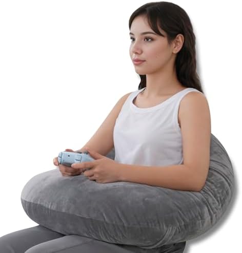 QUEEN ROSE Reading Pillow, Gaming Pillow by QUEENROSE