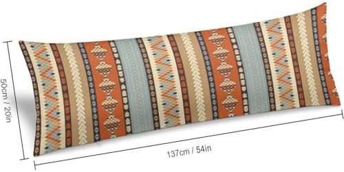 Aztec Ethnic Pattern Body Pillow Cover Pillowcase - Image 2