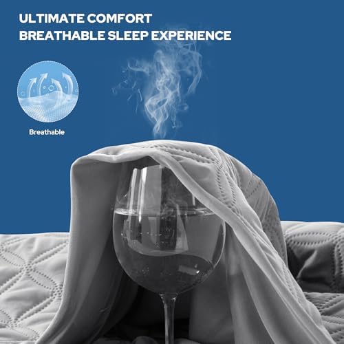 BEDLORE Waterproof King Size Mattress Protector, Deep Pocket Fit - Image 5