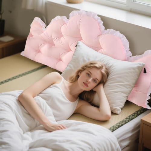 College Dorm Rectangular Long Bolster Backrest Pillow, Dorm Headboard Pillow - Image 6