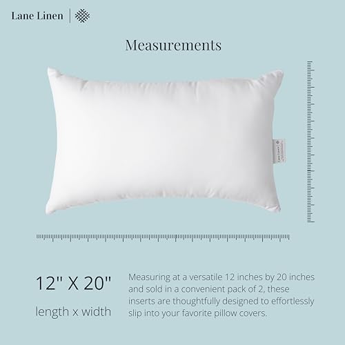 Decorative Pillow Inserts 12x20 4-Pack - Image 2