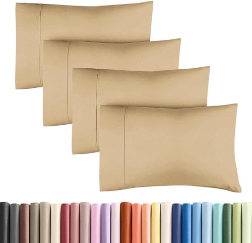 Standard Pillow Cases Set of 4 by CGKUnlimited