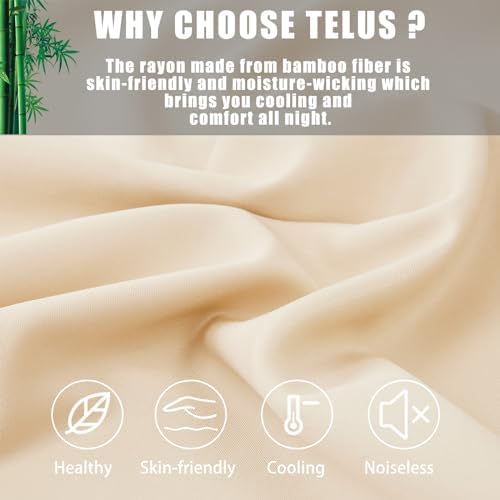 Pillow Cases Standard Size 2 Pack, Bamboo Rayon Cooling Pillowcases - Image 2