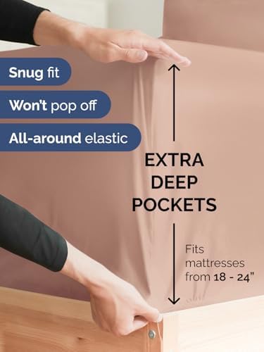 Extra Deep Twin Sheet Set - Image 3