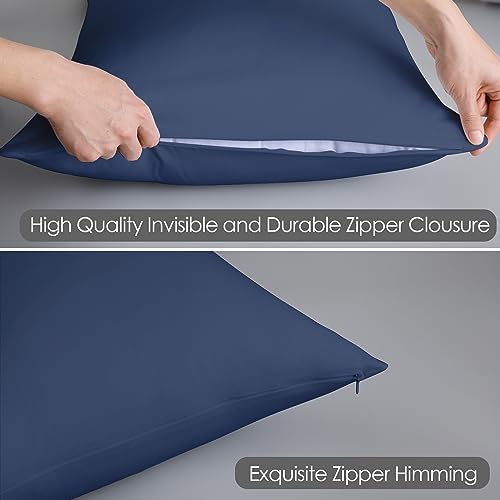 100% Egyptian Cotton King Size Pillow Protectors - Image 4