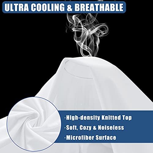 Waterproof Mattress Protector Twin Size, 2 Pack Breathable Mattress Cover - Image 4