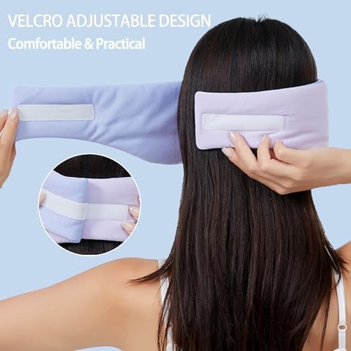 Reversible Warm & Cool Sleep Mask Wrap-Around Blackout Eye Masks - Image 4