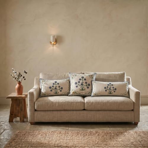 patdrea Designer French Vintage Linen Throw Pillow Cover - Image 6