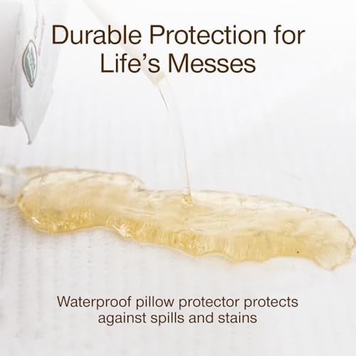 Coop Home Goods Ultra-Tech Waterproof Maternity Pillow Protector – Zippered - Image 3