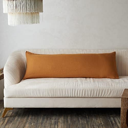 Simple&Opulence Body Pillow Cover 20" x 54", 100% Pure Linen, Ultra Soft and by SimpleOpulence