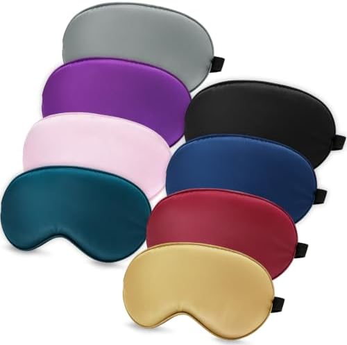 8P Silk Sleep Mask, 8-Color Eye Mask by Unknown