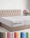 CGK Linens Extra Deep Split King Fitted Sheet Only by CGKUnlimited