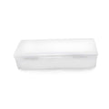 Transparent Box Storage Case for Nail Art Equipment Manicure Tool Organzing by Rolabling