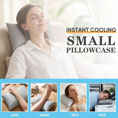 Hahafelt 2 Pack 7"x11" Cooling Small Pillowcase - Image 4