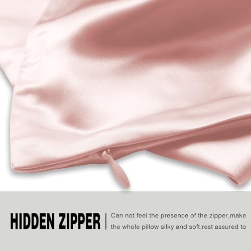 Silk Pillow Cases 2 Pack Soft Breathable and Sliky King Size Pillow Cases Set - Image 4