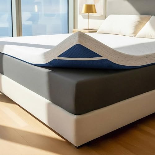 Viscosoft 3 Inch Memory Foam Mattress Topper Cal King by ViscoSoft