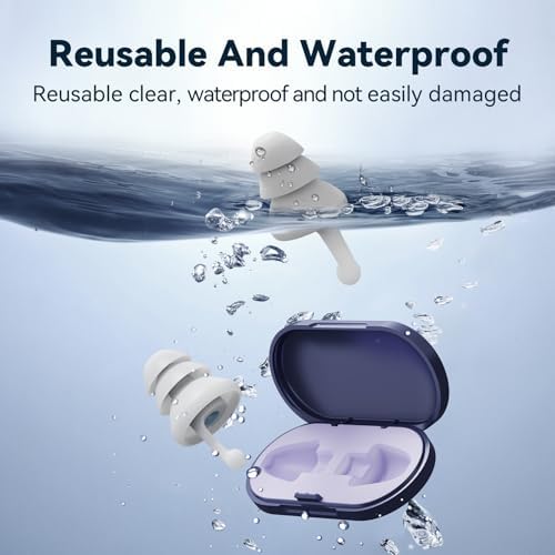 Ear Plugs for Sleeping, Silicone Noise Cancelling Ear Plugs - Image 6