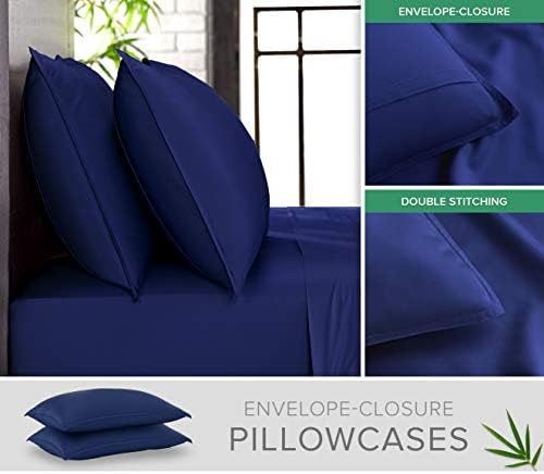 Pure Bamboo Split King Sheets, Genuine 100% Organic Viscose Derived from Bamboo - Image 3