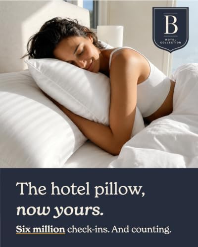 Beckham Hotel Collection Bed Pillows King Size Set of 2 - Image 2