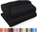 Pack of 2 Queen Fitted Sheet, Fits Up to 15 Inch Deep Pocket by UTOPIABEDDING