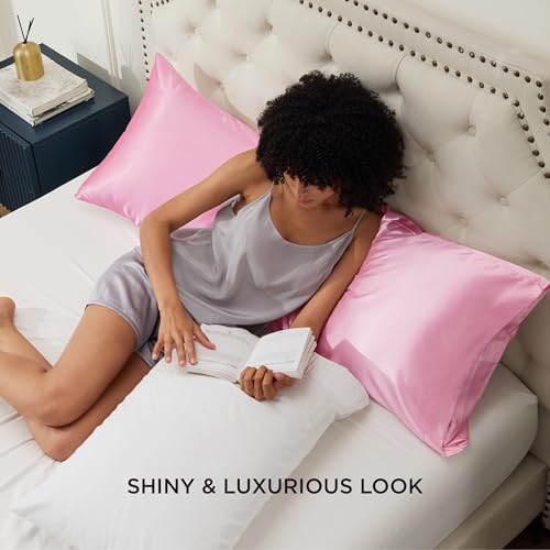 Bedsure Body Pillow Pillowcase, Similar to Silk Pillow Case - Image 6
